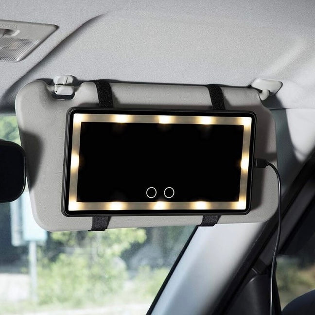 Car Vanity Mirror with Lights